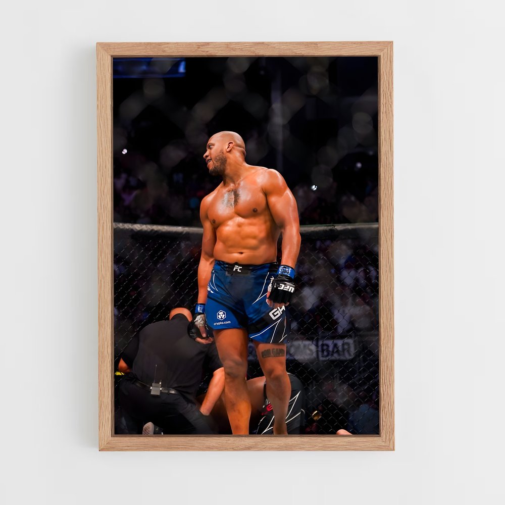 Poster Ciryl gane vrai – affiche MMA (vue 4)